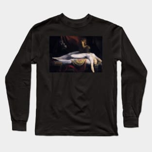 The Nightmare | Henry Fuseli | Satanic Art Long Sleeve T-Shirt